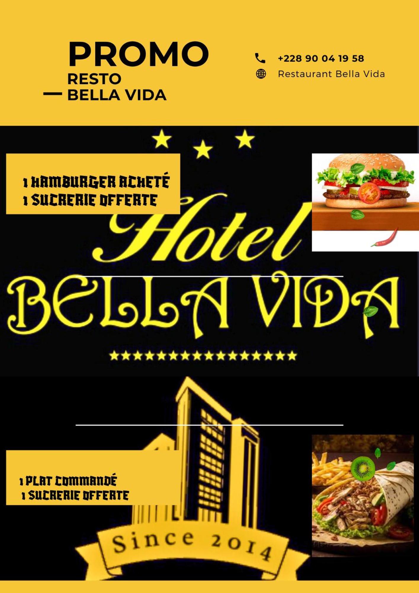 Hotel Bella Vida Lomé Kültér fotó